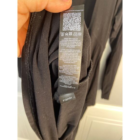 ASOS Design, Size 14 Maternity, Black Maxi Dress, Open Back, Bodycon, EUC - Picture 5 of 6